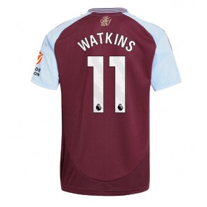 Billiga Aston Villa Ollie Watkins #11 Hemmatröja 2024-25 Kortärmad